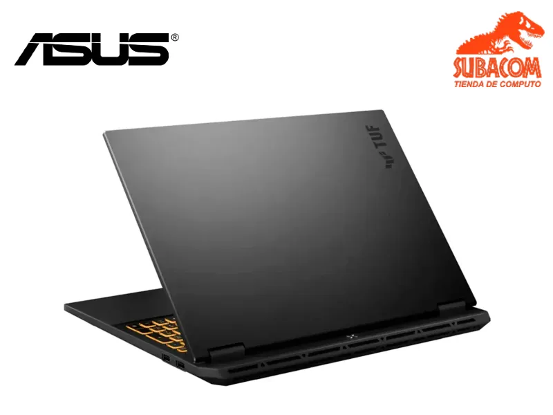 ASUS TUF GAMING F16 FX608JMR-F16.I75060, INTEL CORE I7-14650HX, RAM 32GB (2*16) DDR5, SSD 1TB, NVIDIA RTX 5060 DE 8GB, PANT. 16" WUXGA IPS 165HZ, 4 CELDAS, WINDOWS 11 HOME, COLOR NEGRO 1