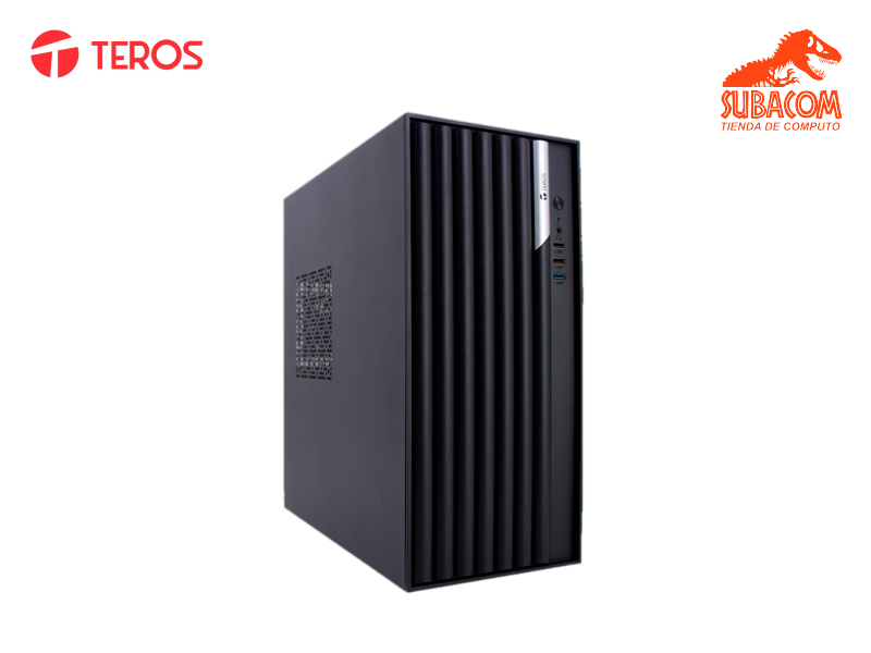 CASE TEROS TE-1036S, ATX, 250 W, USB 3.0 / 2.0, NEGRO
