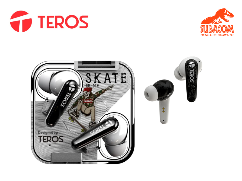 AUDÍFONOS TEROS TE-8072 BLANCO