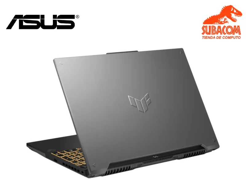 ASUS TUF GAMING F16 FFX607VJ-RL016, INTEL CORE 5 210H, RAM 8GB DDR4, SSD 512GB, NVIDIA RTX 3050 6GB, PANT. 16" WUXGA 144HZ IPS, ESPAÑOL, 4 CELDAS, FREEDOS, COLOR MECHA GRAY STAND-MILITAR  1