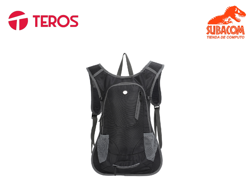 MOCHILA DE HIDRATACION TEROS TE-9034, COLOR NEGRO