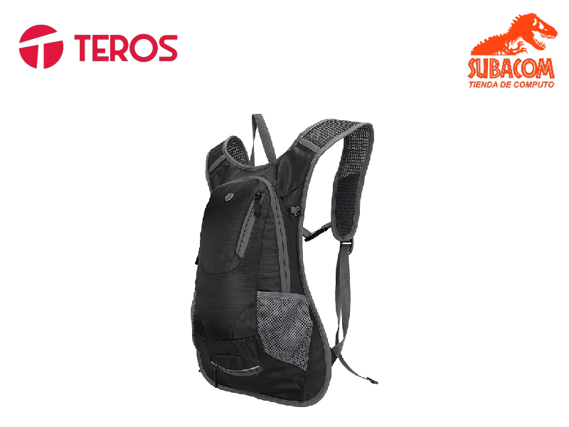 MOCHILA DE HIDRATACION TEROS TE-9034, COLOR NEGRO 2