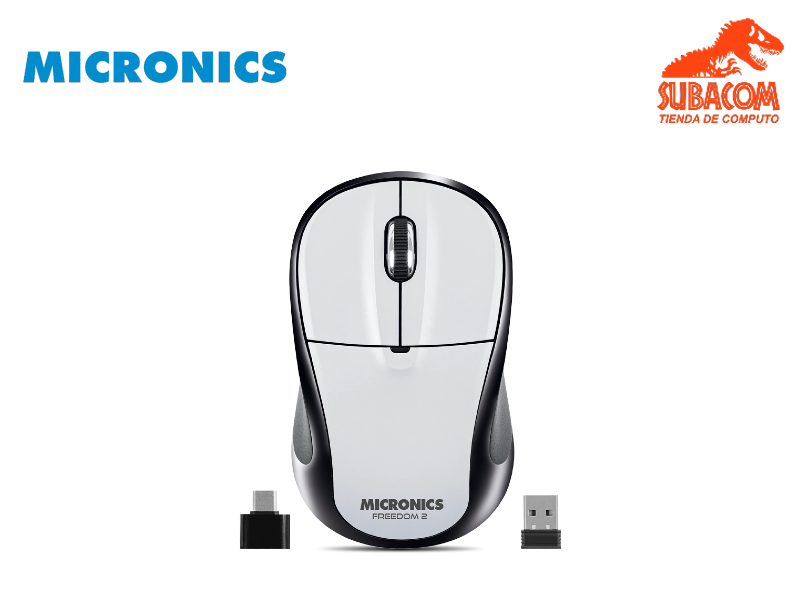 MOUSE INALAMBRICO Y BLUETOOTH, MICRONICS DRAGON MIC M733-2m, 1200DPI