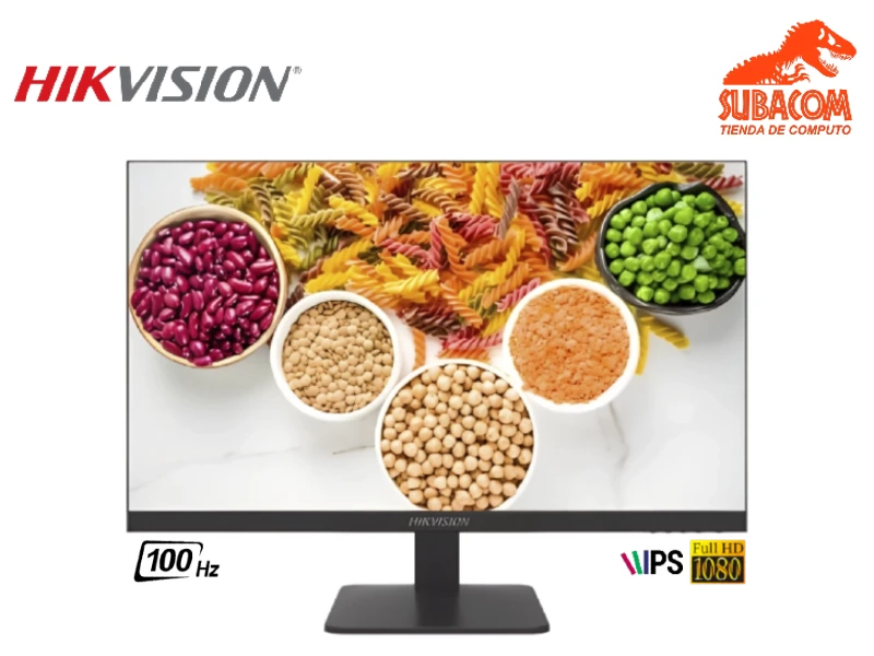 MONITOR HIKVISION DS-D5027F2-1P2, 27" FULL HD, IPS, 100HZ, 5MS, HDMI, VGA