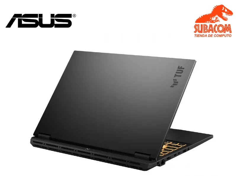 ASUS TUF GAMING F16 FX608JPR-WH74, INTEL CORE I7-14650HX, RAM 16GB DDR5, SSD 1TB, NVIDIA RTX 5070 DE 8GB, PANT. 16" WUXGA IPS 165HZ, 4 CELDAS, WINDOWS 11 HOME, COLOR NEGRO 1