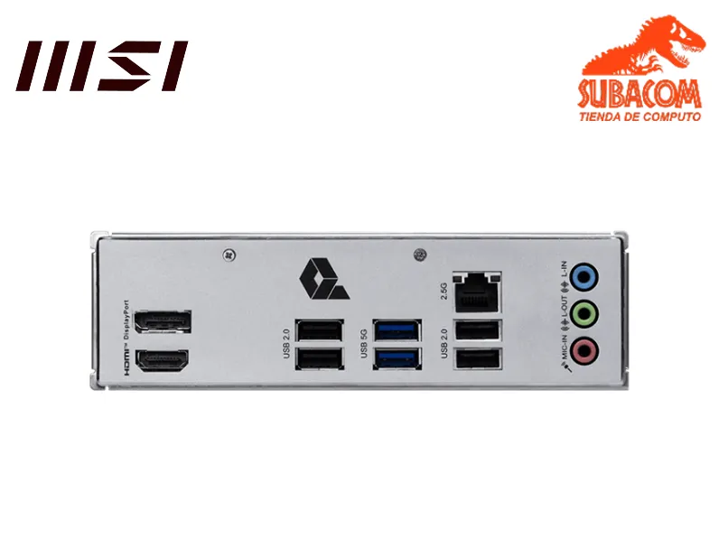 PLACA MADRE MSI PRO H810M-B, INTEL LGA 1851, 2 RANURAS DDR5, mATX 1