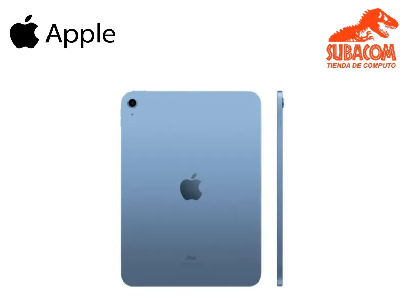 APPLE IPAD A16 MD4A4LL/A, A16 BIONIC, RAM 6GB, ALMACENAMIENTO 128GB, PANT. 11" (2360x1640) LIQUID RETINA, IPADOS 18, COLOR AZUL 1