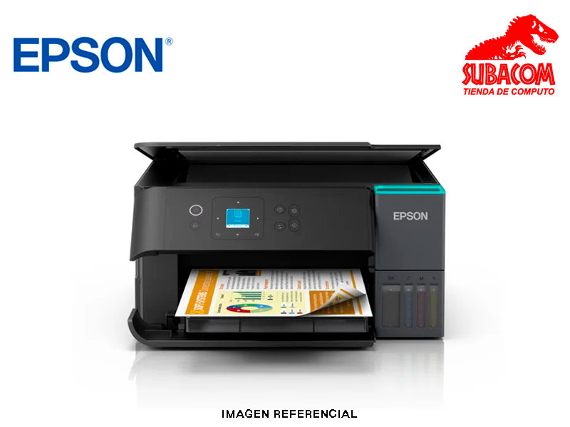 Impresora Multifuncional Epson EcoTank L4360, Wi-Fi, Dúplex
