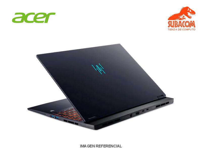 LAPTOP ACER PREDATOR HELIOS NEO 16S AI, ULTRA 9 275HX, RAM 32GB DDR5, SSD 1TB, RTX 5070TI 12GB, PANT. 16" 2.5K OLED 240HZ, WIN 11, NEGRO 1