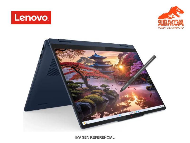 LENOVO IDEAPAD 5 2EN1 16AKP10, AMD RYZEN AI 7 350, RAM 16GB DDR5, SSD 1TB, AMD RADEON 860M GRAPHICS, PANT. 16" WUXGA IPS 60HZ TACTIL, 3 CELDAS, WINDOWS 11 HOME, COLOR COSMIC BLUE + LAPIZ ORIGINAL 1
