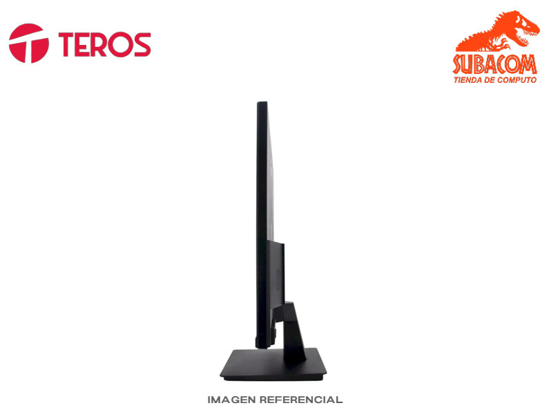 MONITOR TEROS TE-2419CS, 24" FULL HD, IPS, 75HZ, 5MS, HDMI, VGA, COLOR NEGRO 1