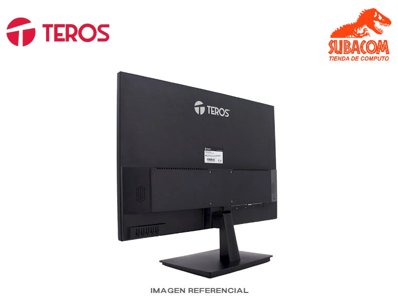 MONITOR TEROS TE-2419CS, 24" FULL HD, IPS, 75HZ, 5MS, HDMI, VGA, COLOR NEGRO 2