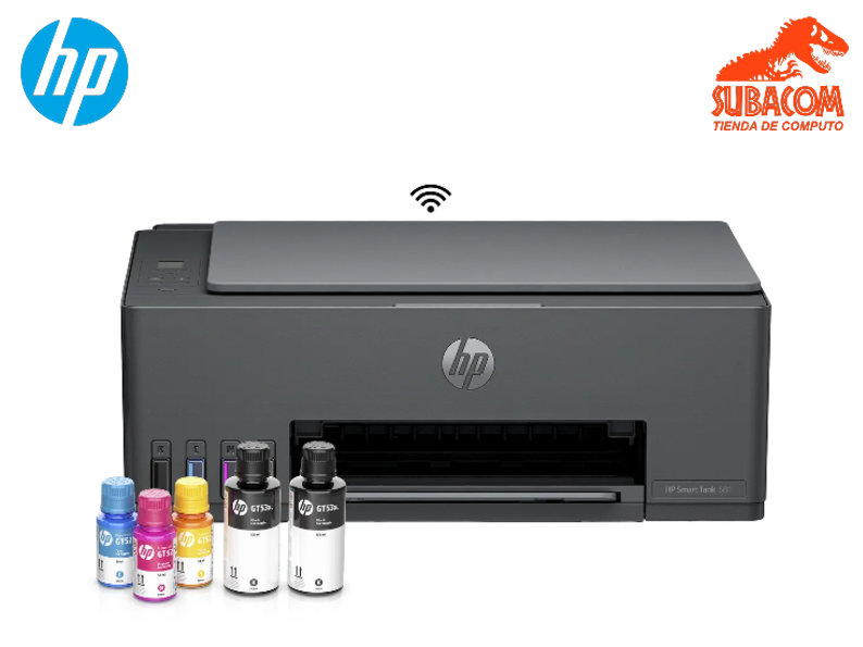 IMPRESORA MULTIFUNCIONAL HP SMART TANK 581, WIFI, BLUETOOTH, COLOR, IMPRIME, ESCANEA, COPIA, COLOR GRIS