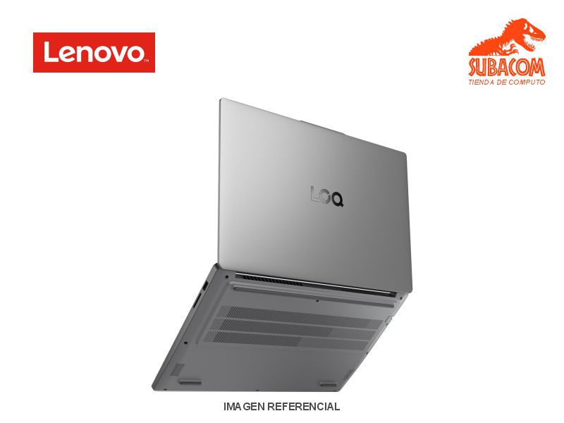 LENOVO LOQ 15ARP10E, AMD RYZEN 7-7735HS, RAM 16GB DDR5, SSD 512GB, NVIDIA RTX 3050 DE 6GB, PANT. 15.6" FULL HD IPS 144HZ, 3 CELDAS, FREEDOS, COLOR LUNA GREY 2