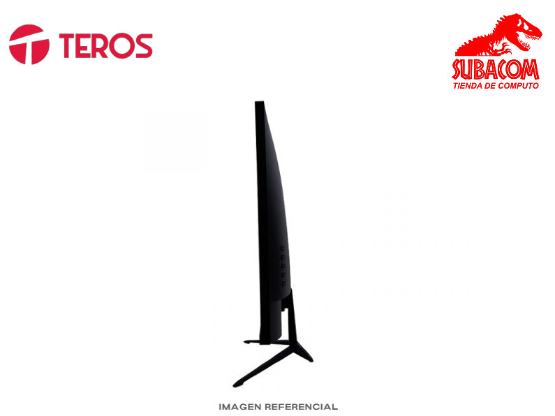 MONITOR PLANO GAMER TEROS TE-2714S 27" FULL HD, 144HZ, 1MS, IPS, COLOR NEGRO 1