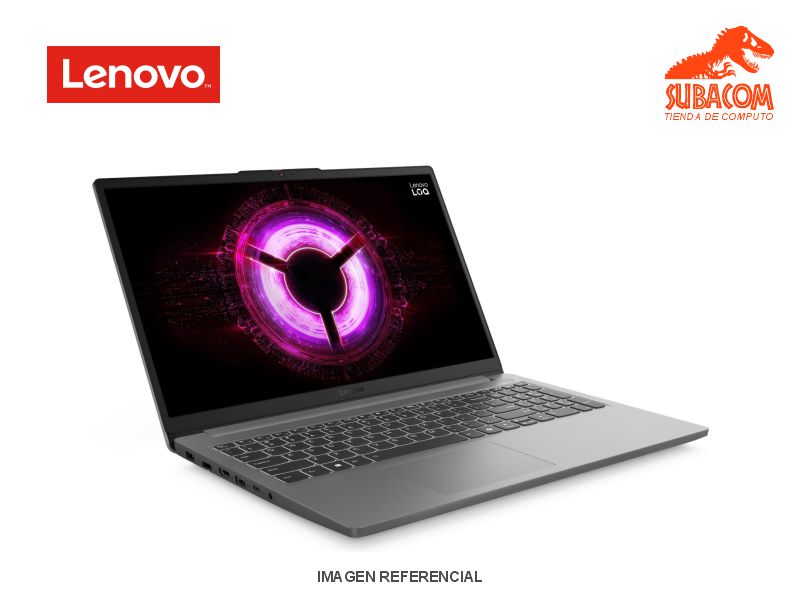 LENOVO LOQ 15ARP10E, RYZEN 7-7735HS, RAM 16GB DDR5, SSD 512GB,  RTX 4050 6GB, PANT. 15.6" FHD IPS 144HZ, ESPAÑOL, 3 CEL, FREEDOS, LUNA GREY 1