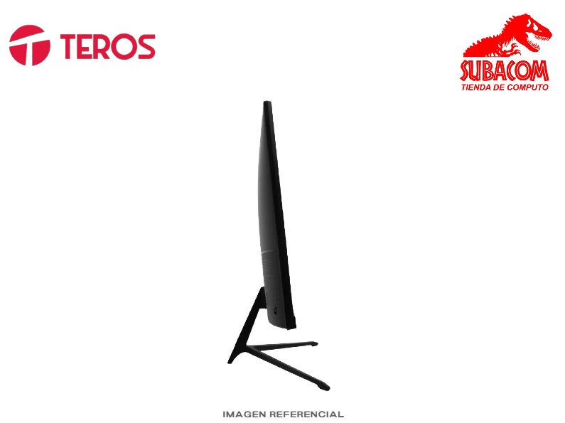 MONITOR TEROS TE-2128S, 21.5" FULL HD, IPS, 100HZ, 1MS, HDMI, VGA, COLOR NEGRO 1