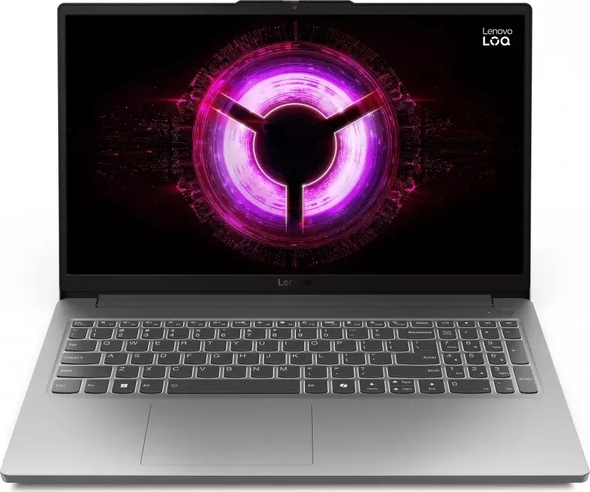 LENOVO LOQ ESSENTIAL, RYZEN 7-7735HS, RAM 16GB DDR5, SSD 512GB, RTX 4050 6GB, PANT. 15.6" FHD 144HZ, INGLES, WIN 11, LUNA GREY