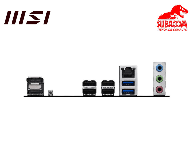 PLACA MADRE MSI PRO B860M-E, INTEL LGA 1851, 2 RANURAS DDR5, PCIE 5.0, mATX 1