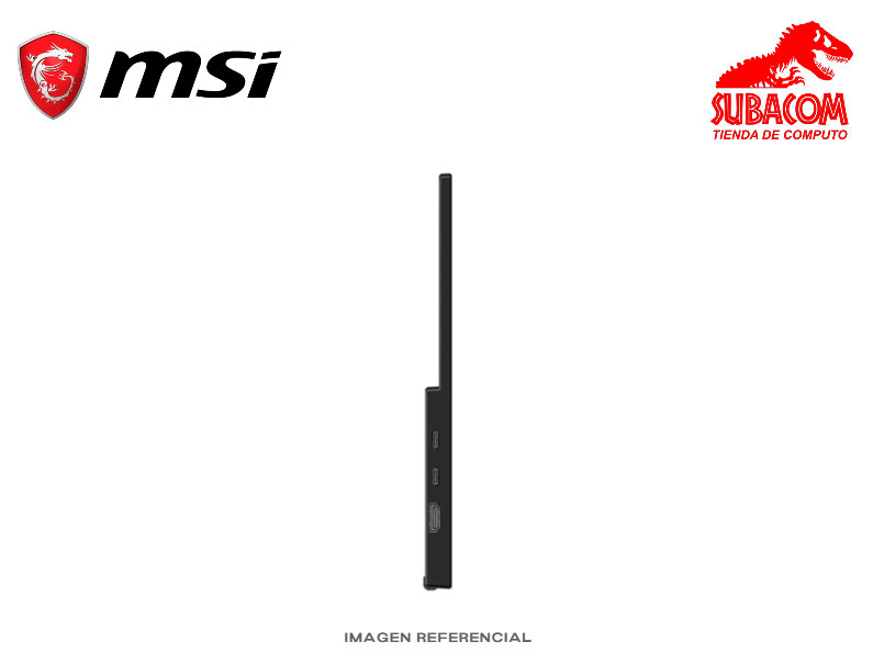 MONITOR PORTABLE, MSI PRO, MP165 E6. IPS, 15.6 p, FHD IPS, 60HZ, USB TIPO C, HDMI 1
