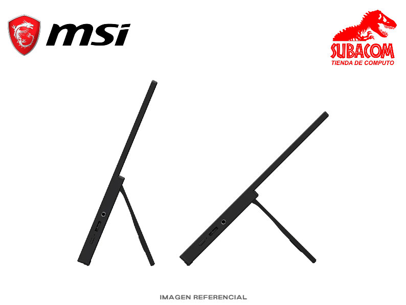 MONITOR PORTABLE, MSI PRO, MP165 E6. IPS, 15.6 p, FHD IPS, 60HZ, USB TIPO C, HDMI 3