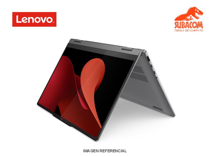 LENOVO IDEAPAD 5 2EN1 14AHP9, RYZEN 7-8845HS, RAM 16GB DDR5, SSD 512GB, PANT. 14" WUXGA TACTIL, ESPAÑOL, 3 CEL, WIN 11, LUNA GREY 1