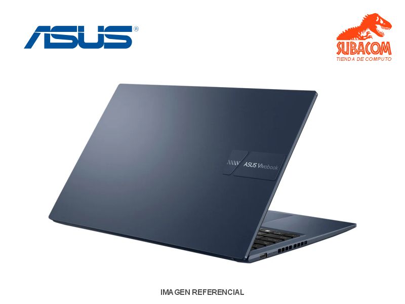 ASUS VIVOBOOK 15 X1504VA-BQ4454W, INTEL CORE 5 120U, RAM 8GB DDR5, SSD 512GB, INTEL GRAPHICS, PANT. 15.6" FULL HD IPS 60HZ, 3 CELDAS, WINDOWS 11 HOME, COLOR QUIET BLUE + MOCHILA Y MOUSE ASUS 1