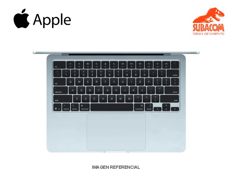APPLE MACBOOK AIR M5, RAM 16GB, SSD 512GB, PANT. 13" LIQUID RETINA, RETROILUMINADO, MACOS , COLOR SKY BLUE 1