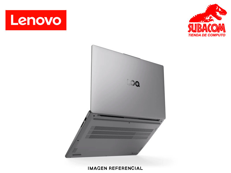 LAPTOP, LENOVO LOQ 15IAX9E, ESSENTIAL, I5-12450HX, RAM 8GB DDR5, SSD 512GB, RTX 3050 6GB, PANT. 15.6" FHD, 4 CEL, FREEDOS,  LUNA GREY 1