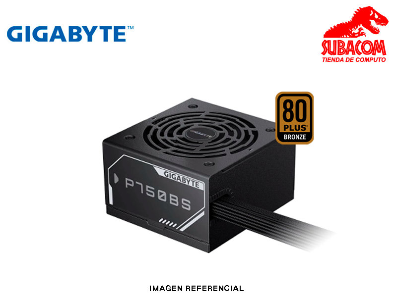 FUENTE DE PODER GIGABYTE GP-P750BS, 750W 80+ BRONZE, ATX