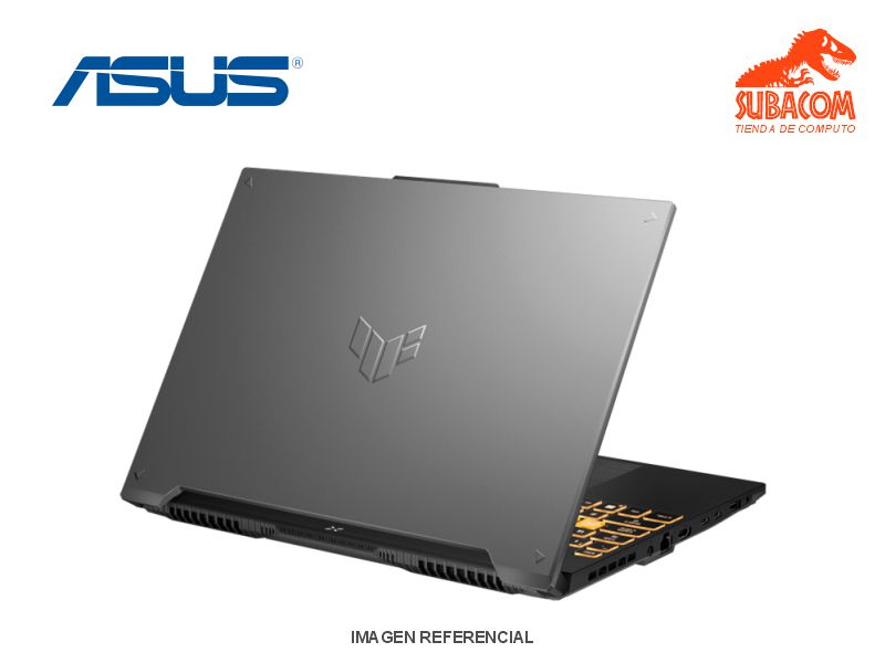 ASUS TUF GAMING F16 FX607VJB, CORE 5 210H, RAM 8GB DDR5, SSD 512GB, RTX 3050 6GB, PANT. 16" WUXGA 144HZ , ESPAÑOL, 4 CEL, FREEDOS, MECHA GRAY + MOCHILA+ MOUSE 1