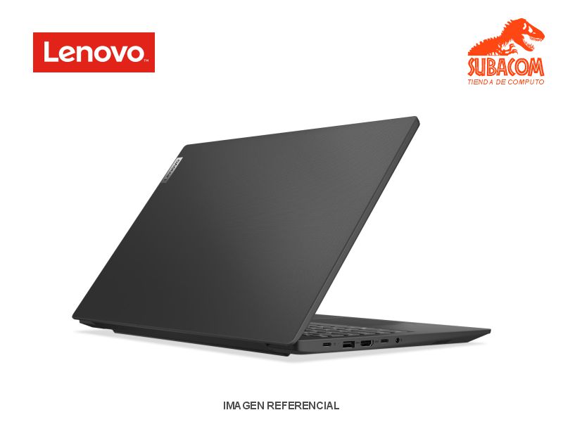 LENOVO V15, INTEL N100, RAM 8GB DDR5, SSD 256GB, PANT. 15.6" FHD 60HZ, 2 CEL, FREEDOS, COLOR BUSINESS BLACK 1