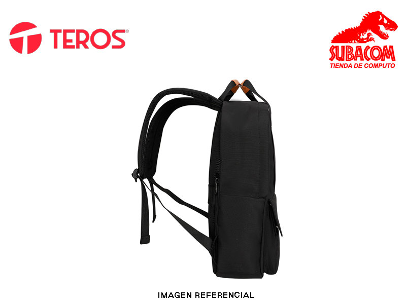 Mochila para Laptop Teros City II, Hasta 15.6", Negro 1