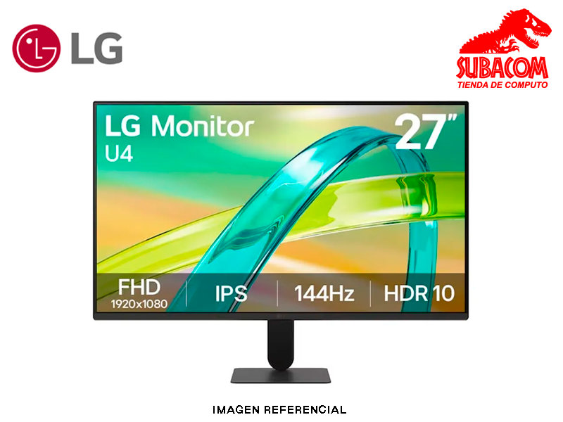 Monitor LG 27U411B-B 27", FHD, IPS, 144Hz, 1ms, FreeSync