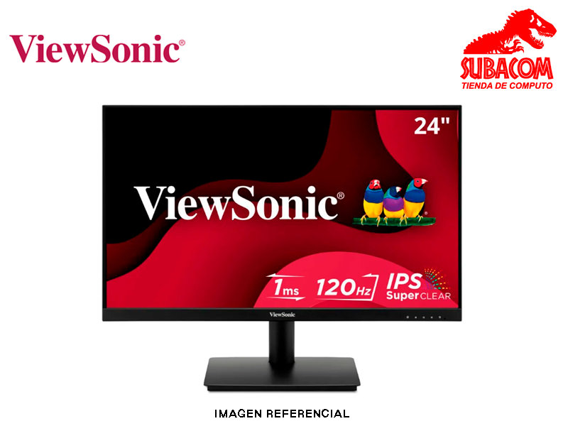 Monitor ViewSonic VA240A-H 23.8", FHD, IPS, 120Hz, 1ms, Parlantes