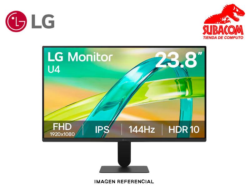 Monitor LG 24U411-B 23.8", FHD, IPS, 144Hz, HDR10