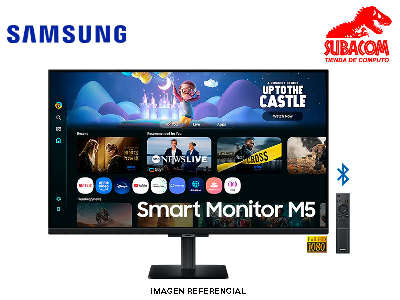 Smart Monitor Samsung M5 32", FHD, Bluetooth, Parlantes