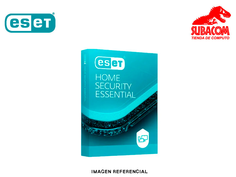 ESET HOME SECURITY ESSENTIAL, LICENCIA PARA 10 DISPOSITIVOS, 14 MESES, PROTECCIÓN PARA WINDOWS, MACOS Y ANDROID, PROTECCIÓN BANCARIA Y PRIVACIDAD