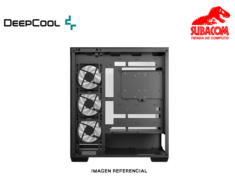 Case Gamer DeepCool CG580 4F V2, 4 Fans ARGB, Tipo Pecera, Negro 1