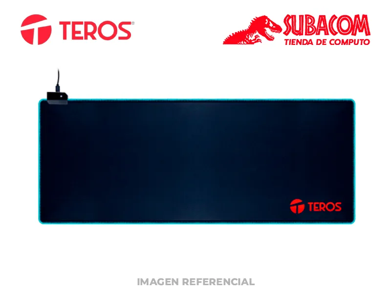 Mousepad Gamer Teros TE-3020G, Iluminación RGB