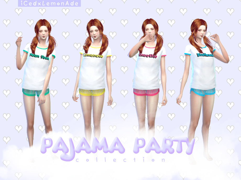 PAJAMA PARTY set - Pants - Spa Day needed