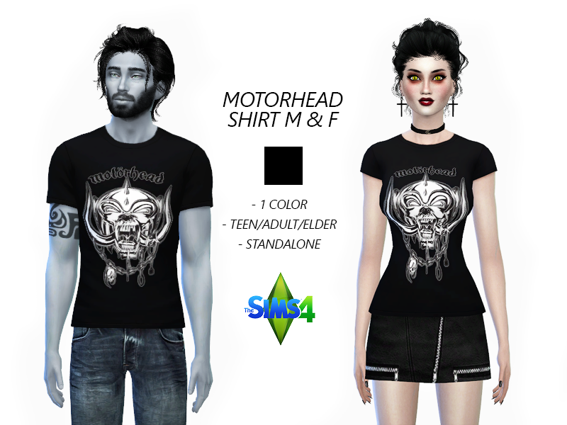 Motorhead Shirt M&F #1