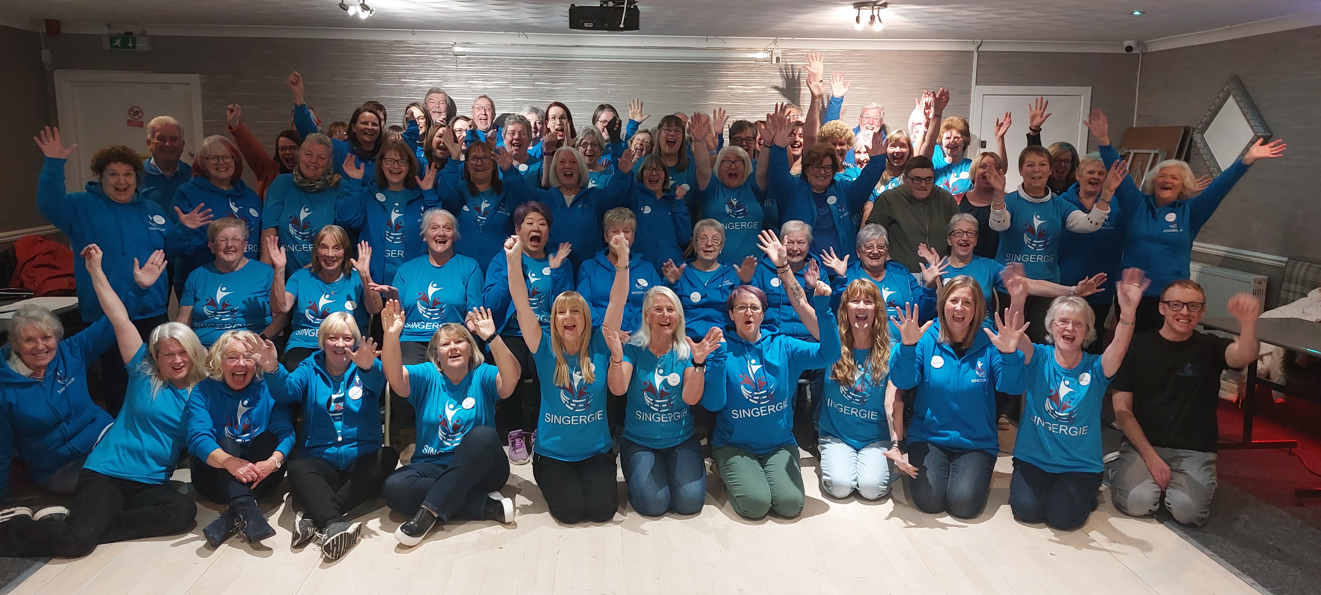 East Calder Monday Night group photo