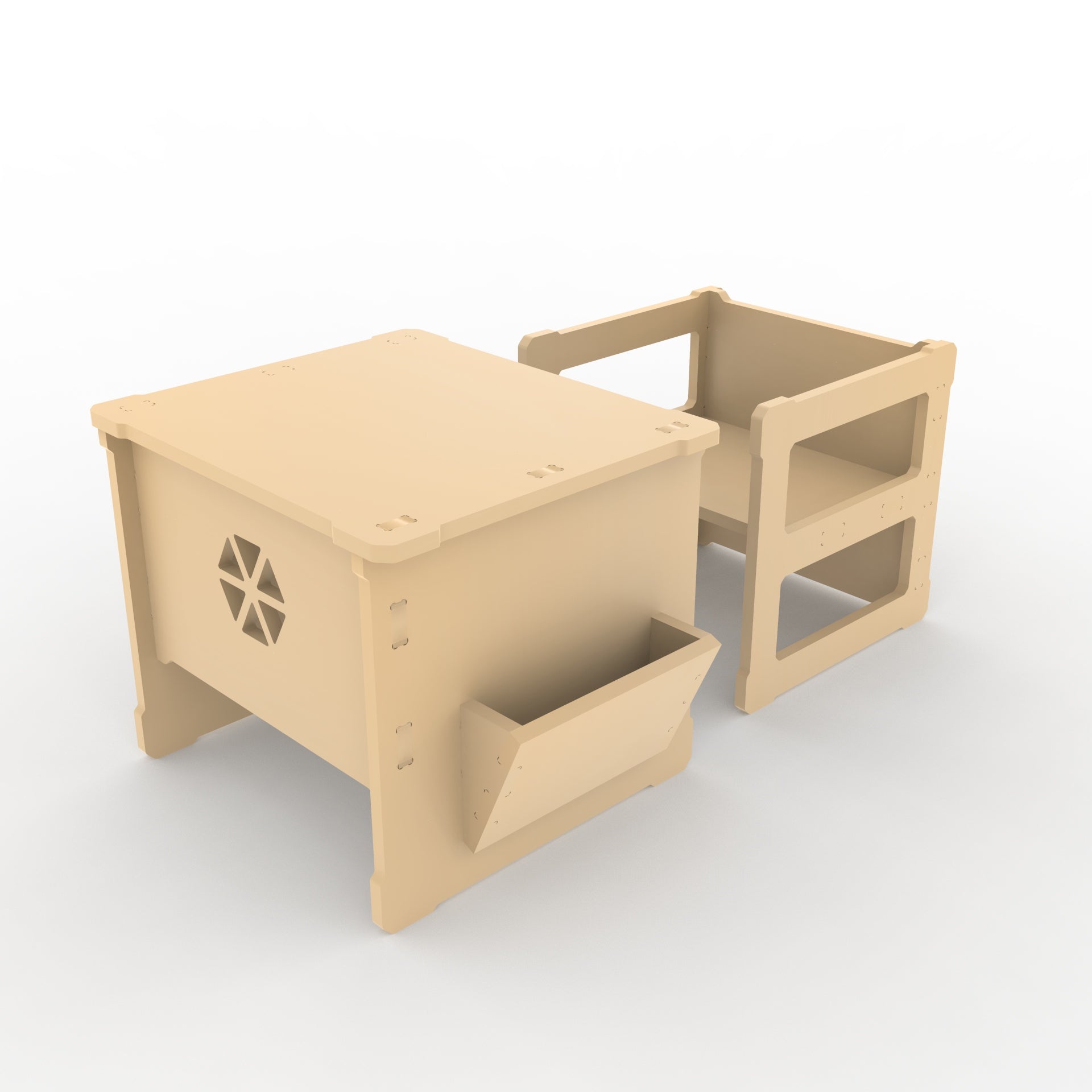 Escritorio Infantil Montessori 2 en 1 Lux