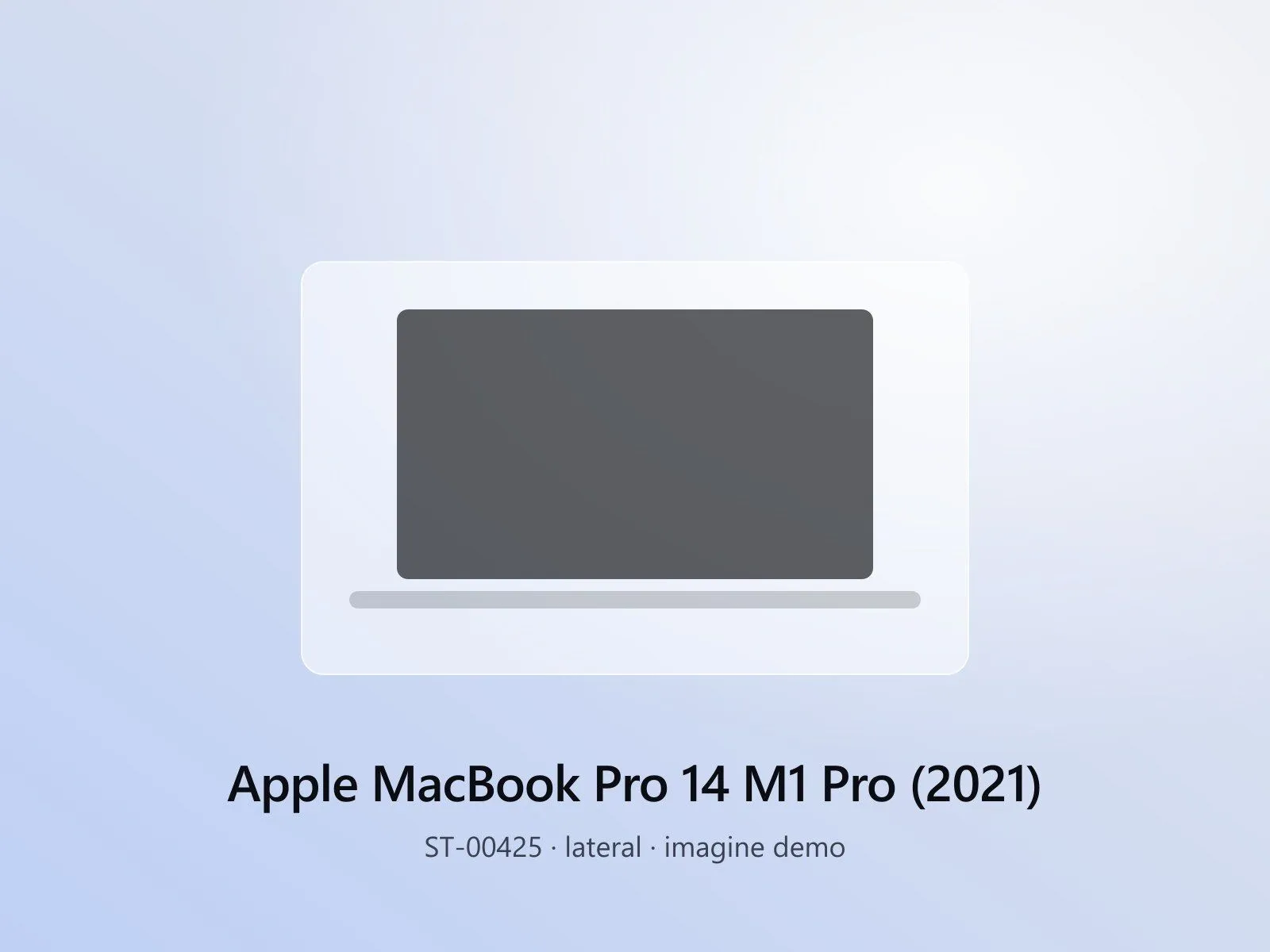 Apple MacBook Pro 14 M1 Pro (2021), vedere laterală