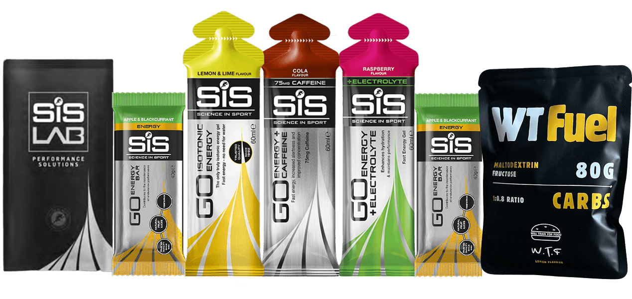 Комплект спортивного харчування SiS для успішного подолання велосипедного марафону 200 км