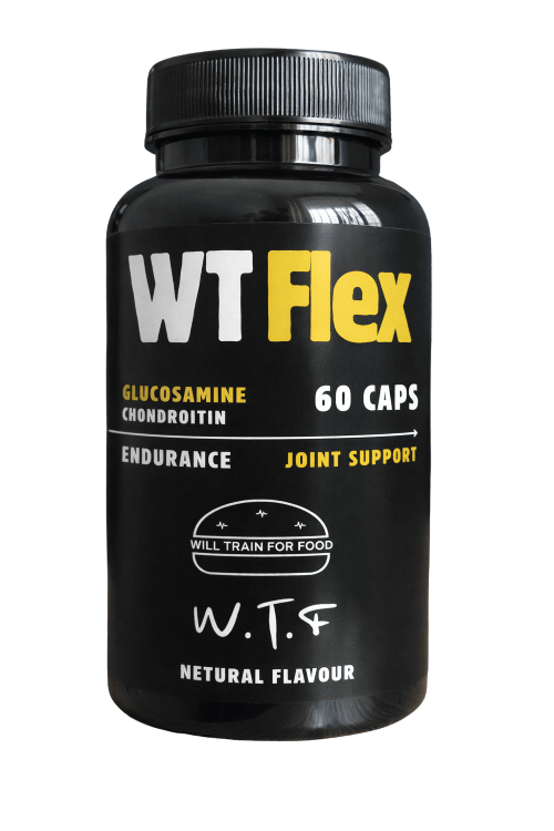 WT FLEX глюкозамін 1500 mg та хондроїтин 400 mg — підтримка суглобів для бігунів і спортсменів витривалості