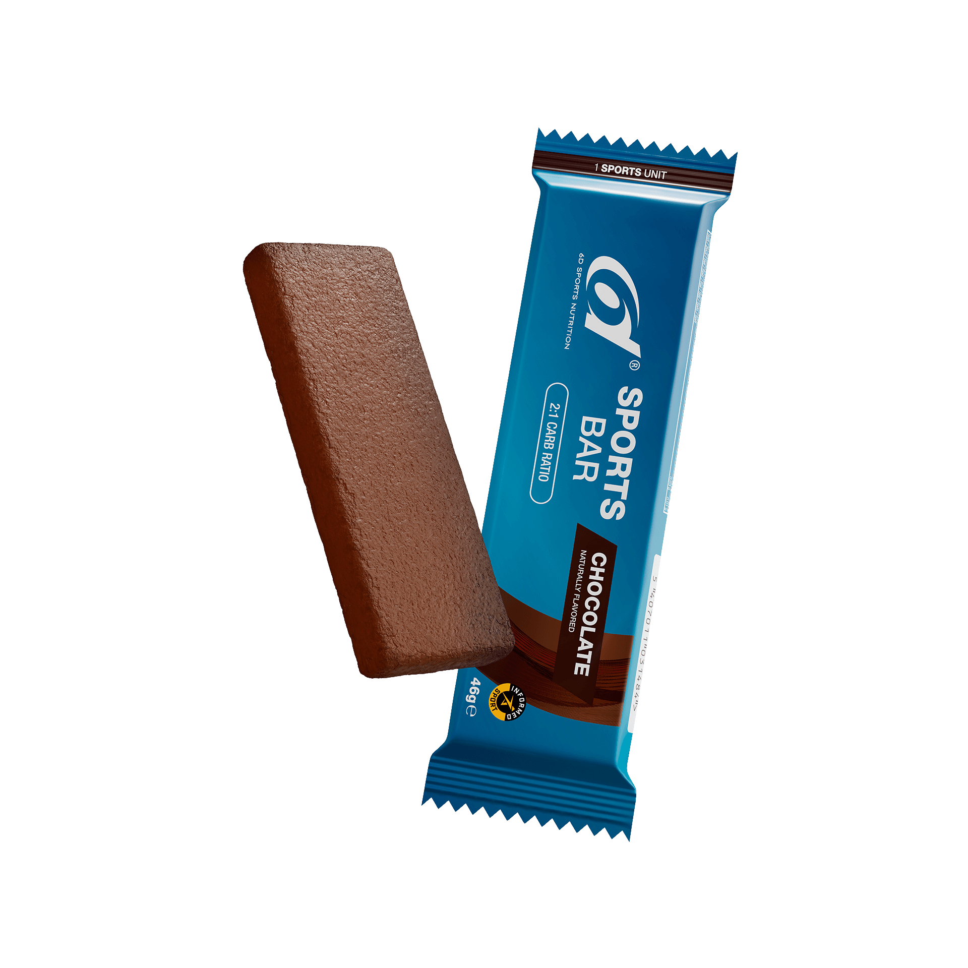 Енергетичний батончик 6d Sports Unit Chewy Oat & Date Bar Peanut з вівсом, фініками та арахісом.
