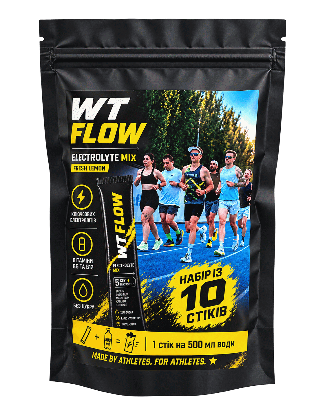 WT FLOW – електролітний напій без цукру