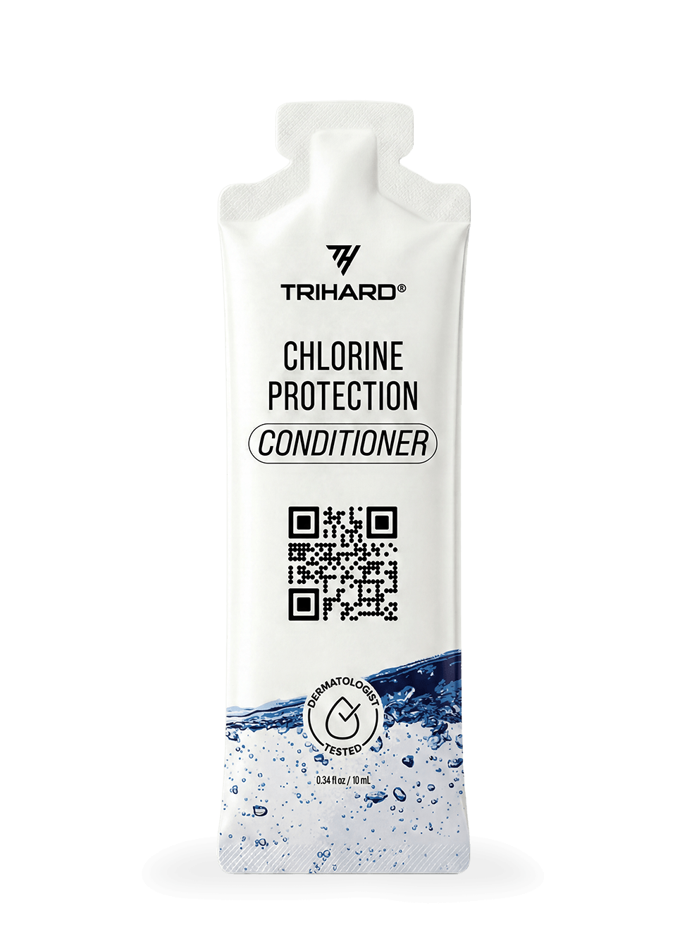 Trihard Pre & Post-Swim Conditioner, 10 мл — кондиціонер в стіку для волосся до та після плавання, захист від хлору, зволоження та відновлення блиску в зручному форматі